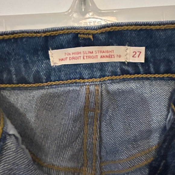Levi’s Women’s High Slim Straight 70’s jeans - Picture 5 of 5
